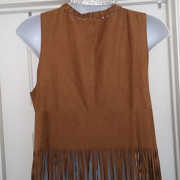 Fake suede halter /swim top  $28 + free scarf ,hat or belt Enjoy 5 - Picture 4 of 13